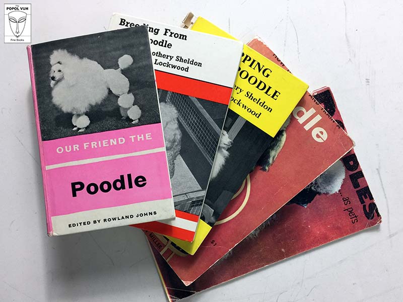 Collection Of Vintage Poodle Books